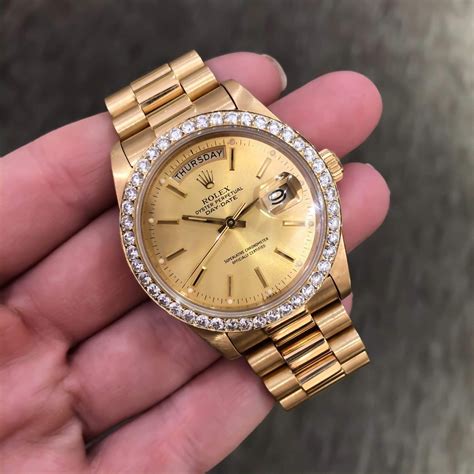 vintage presidential rolex 1985|pre owned rolex president watches.